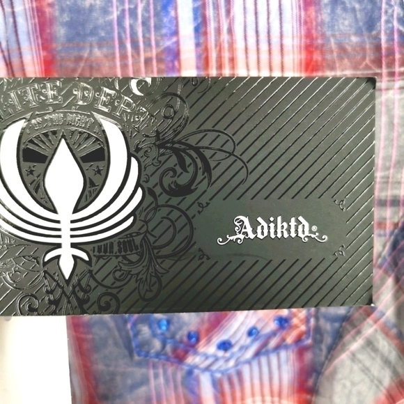Adiktd Women's L Bling Western Button-Down Top - Picture 6 of 13